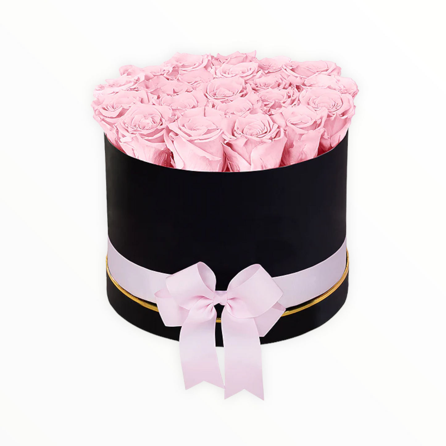 Hat box preserved roses